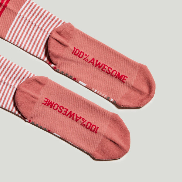 women's Quartz Multi Stripe - Compression Socks
