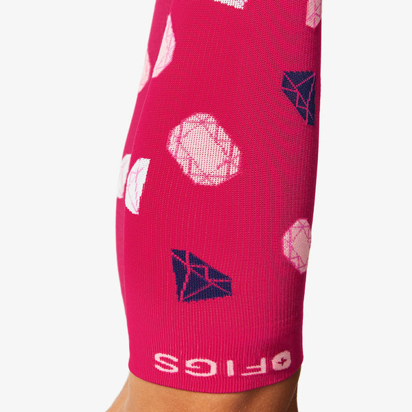 Women's Shocking Pink Dress Up - Compression Socks