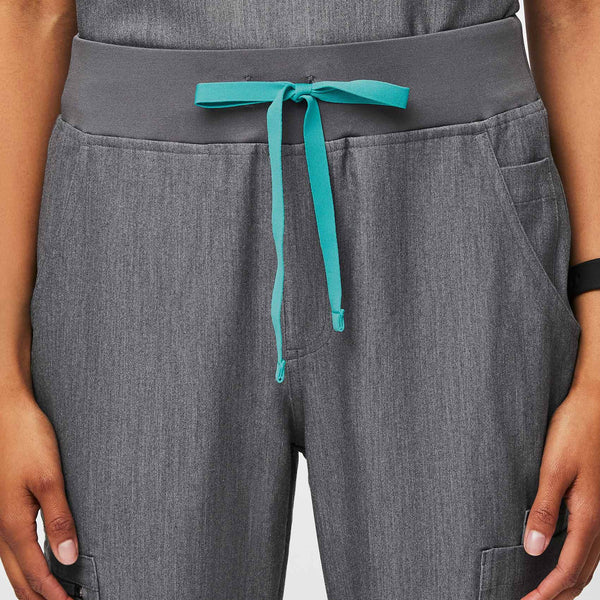 women's Graphite Yola High-Rise Slim 2.0 - Petite  Scrub Pant