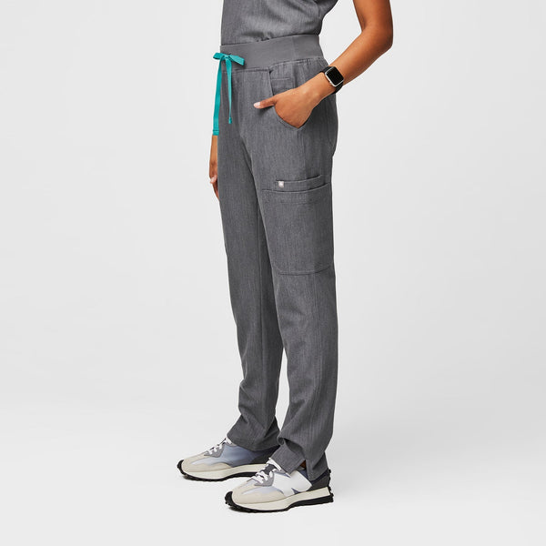 women's Graphite Yola High-Rise Slim 2.0 - Petite  Scrub Pant