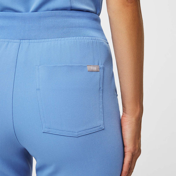 women's Ceil Blue Zamora™ High-Rise - Petite Jogger Scrub Pant