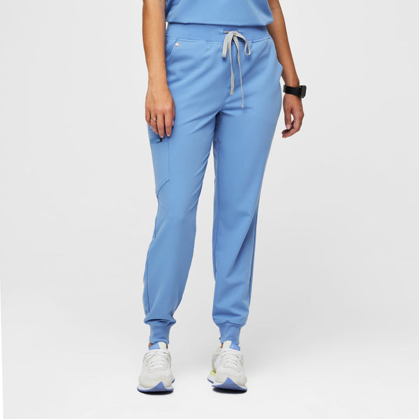 women's Ceil Blue Zamora™ High-Rise - Tall Jogger Scrub Pant