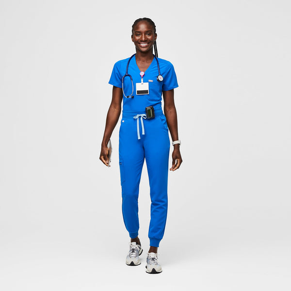 women's Royal Blue Zamora™ High-Rise - Tall Jogger Scrub Pant
