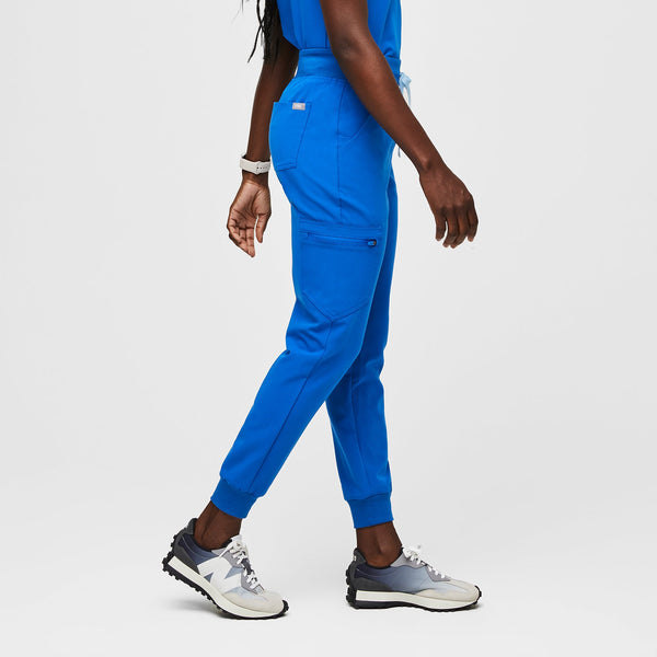 women's Royal Blue Zamora™ High-Rise - Petite Jogger Scrub Pant