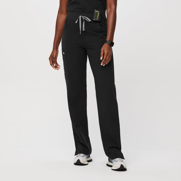 women's Black Kade High-Rise - Tall Straight-Leg Scrub Pant™