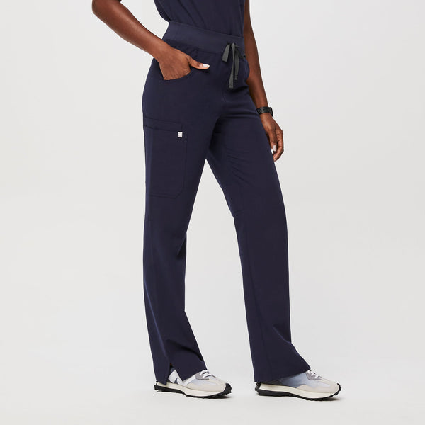 women's Navy Kade High-Rise - Tall Straight-Leg Scrub Pant™