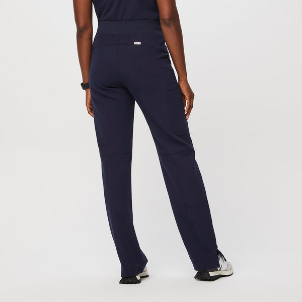 women's Navy Kade High-Rise - Petite Straight-Leg Scrub Pant™