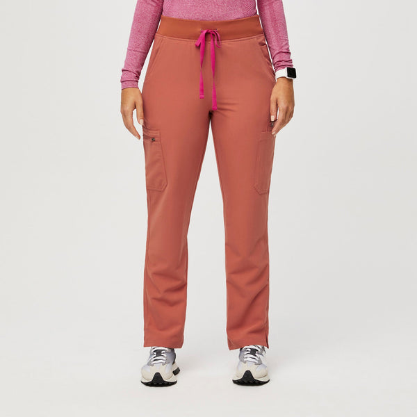 women's Terracotta Yola High-Rise Slim 2.0 - Tall  Scrub Pant