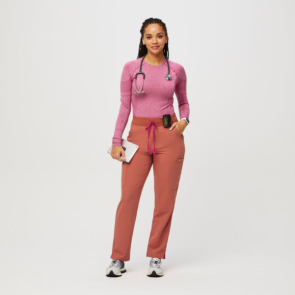 women's Terracotta Yola High-Rise Slim 2.0 -  Scrub Pant