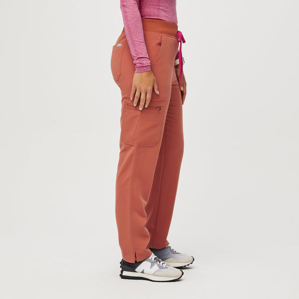 women's Terracotta Yola High-Rise Slim 2.0 - Tall  Scrub Pant