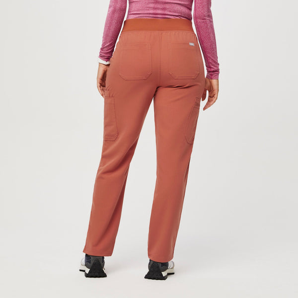 women's Terracotta Yola High-Rise Slim 2.0 -  Scrub Pant