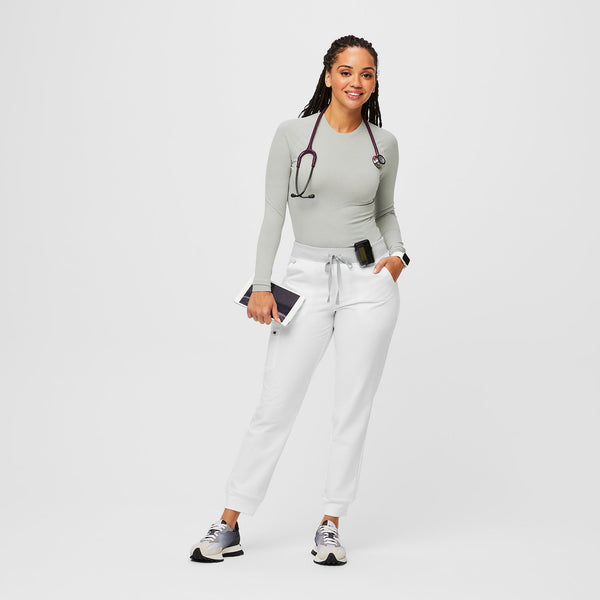 women's Optic White FIONxtra™ Zamora™ - Jogger Scrub Pant 2.0