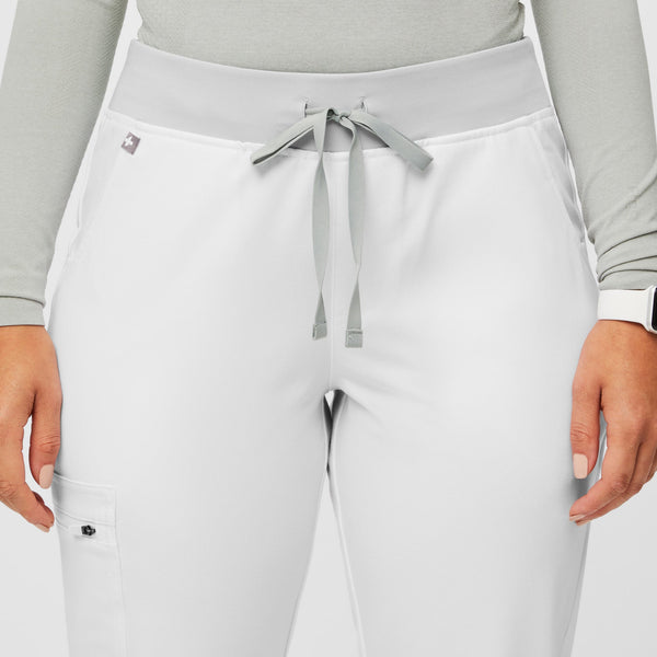women's Optic White FIONxtra™ Zamora™ - Jogger Scrub Pant 2.0