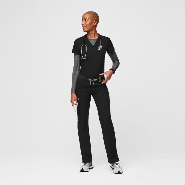 women's Black Kade - Straight-Leg Scrub Pant™ (3XL - 6XL)