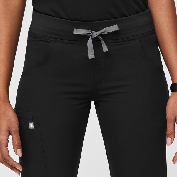 Women's Black Kade - Petite Straight-Leg Scrub Pant™