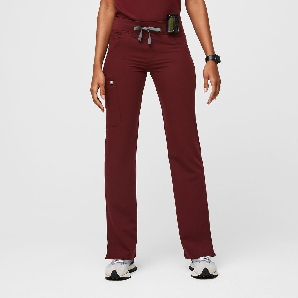 Women's Burgundy Kade - Tall Straight-Leg Scrub Pant™