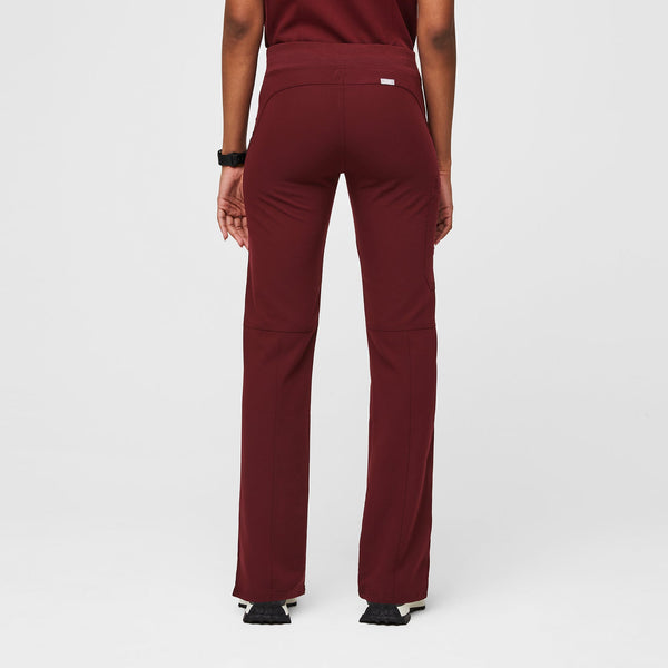 Women's Burgundy Kade - Petite Straight-Leg Scrub Pant™