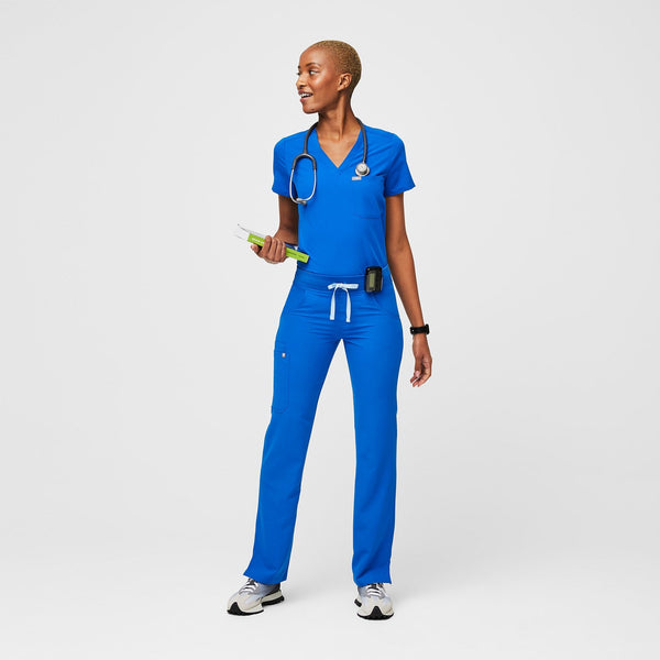 Women's Royal Blue Kade - Petite Straight-Leg Scrub Pant™
