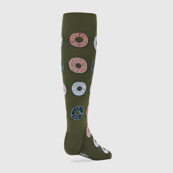 women's Moss Lifesaver - Compression Socks