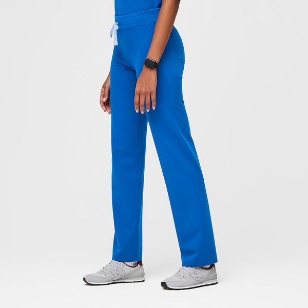 women's Royal Blue Livingston - Petite Straight-Leg Scrub Pant™ (3XL - 6XL)