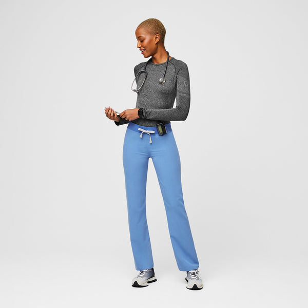 women's Ceil Blue Livingston - Tall Straight-Leg Scrub Pant™ (3XL - 6XL)
