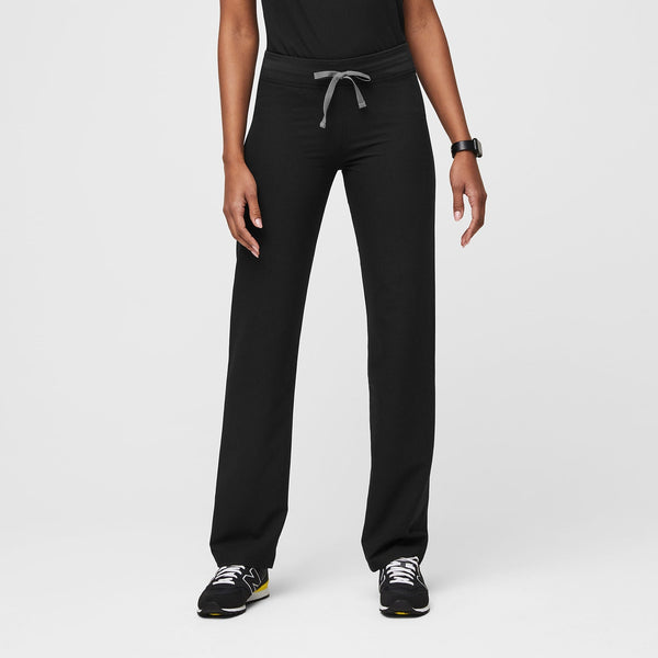 Women's Black Livingston - Petite Straight-Leg Scrub Pant™