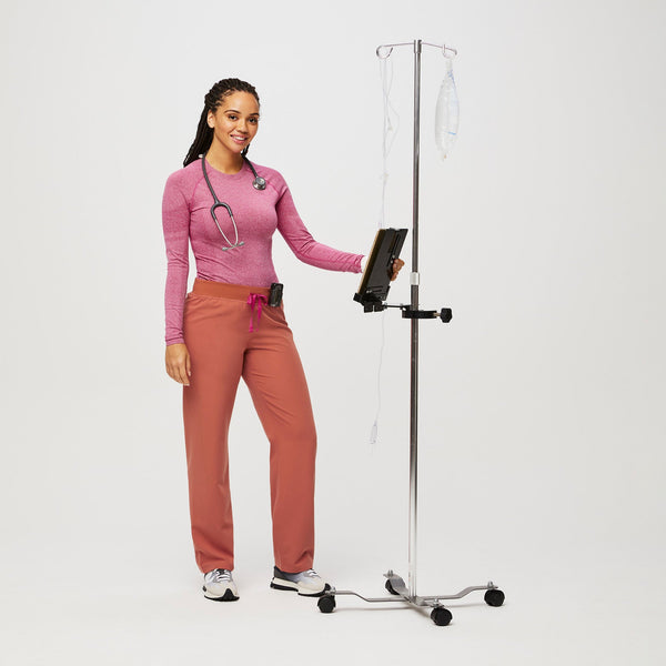 women's Terracotta Livingston - Tall Straight-Leg Scrub Pant™