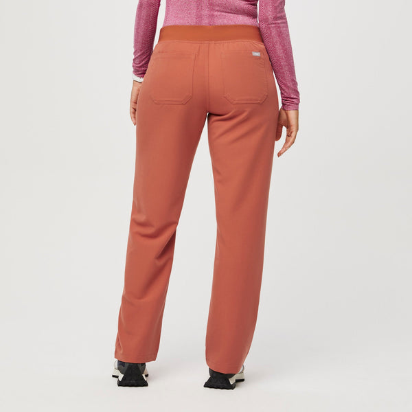 women's Terracotta Livingston - Tall Straight-Leg Scrub Pant™