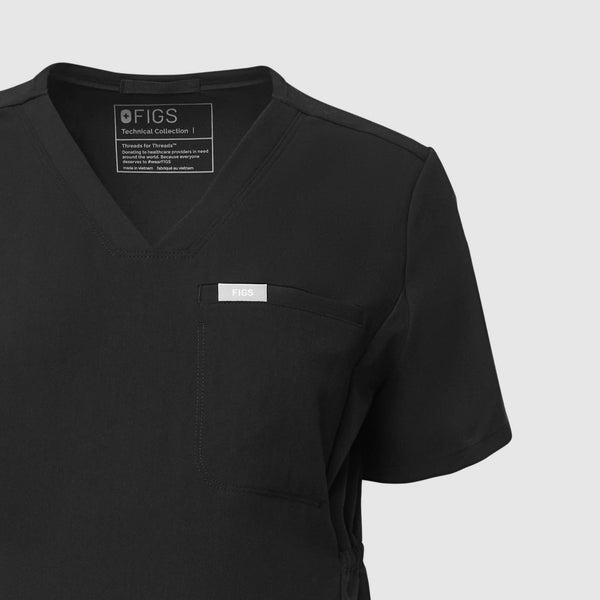 Embroidery: Black