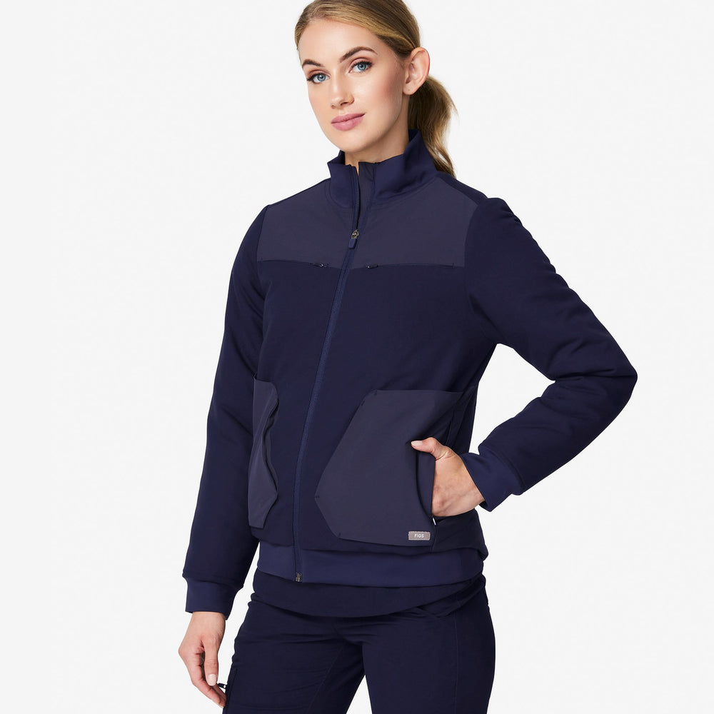 women's Navy Morven Jacket