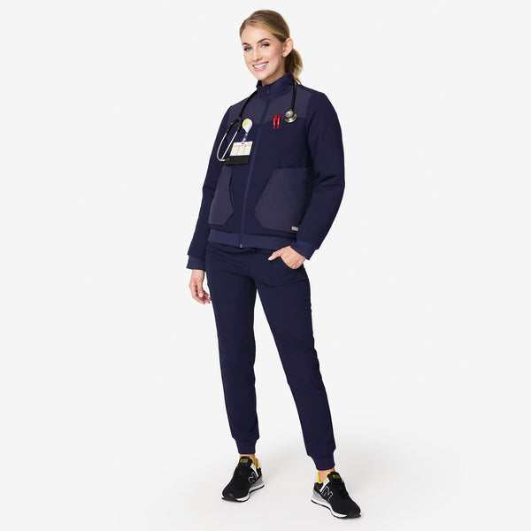 women's Navy Morven Jacket