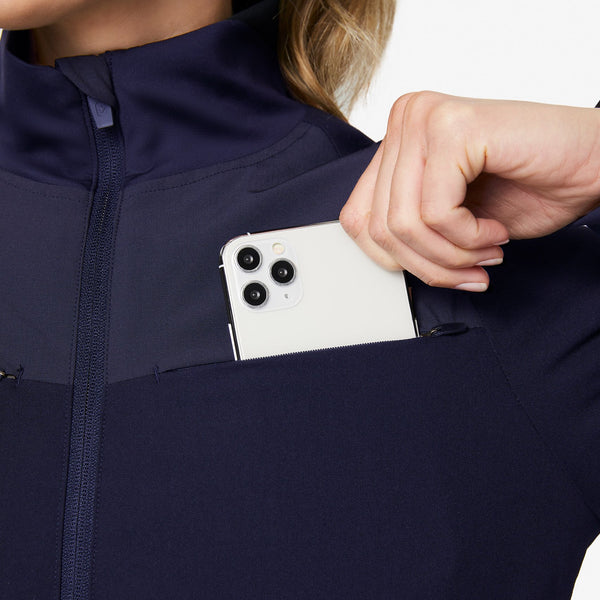 women's Navy Morven Jacket