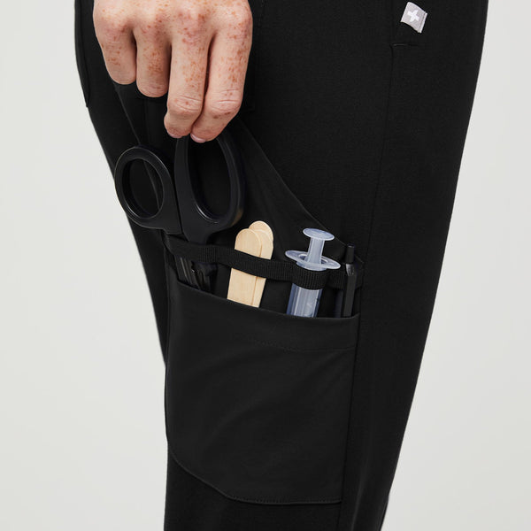 women's Black Muhima - Skinny Jogger Scrub Pant