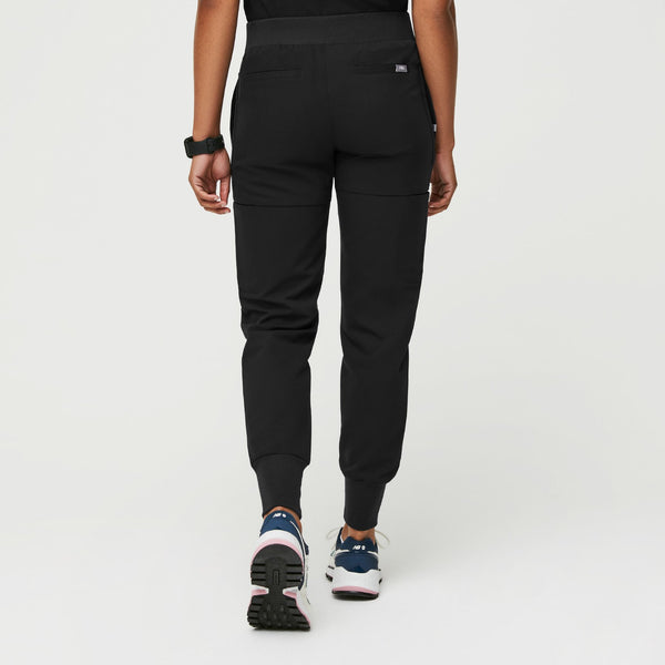women's Black Nepal - Slim Jogger Scrub Pant