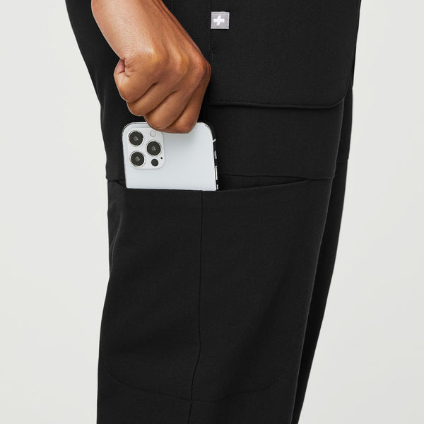women's Black Nepal - Slim Jogger Scrub Pant