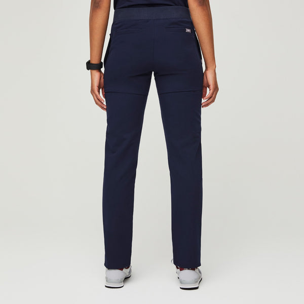 women's Navy Nepal - Tall Skinny Scrub Pant