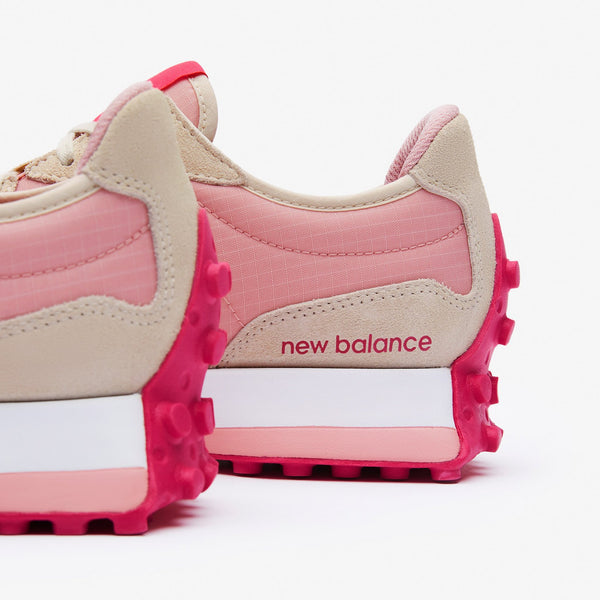 women's Pink FIGS | New Balance 327