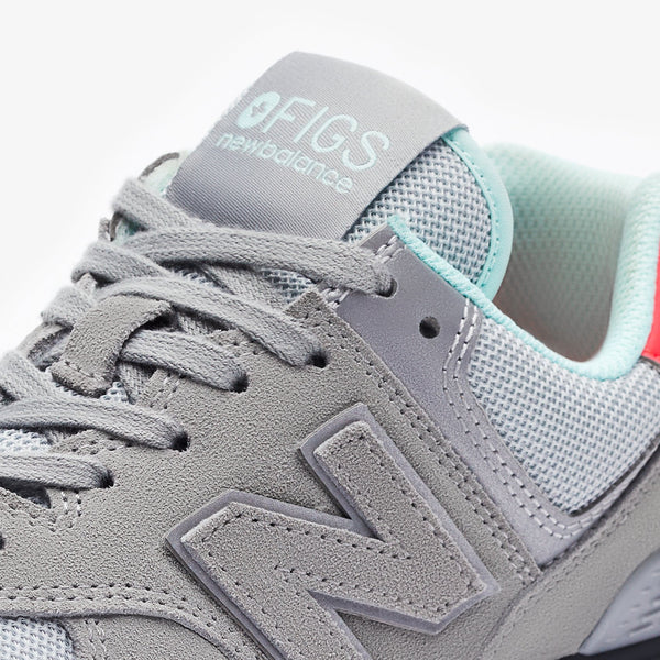 Grey FIGS | New Balance women's 574
