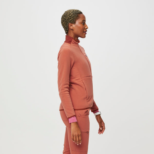 women's Terracotta On-Shift™ - Fleece Jacket