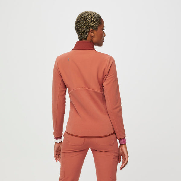 women's Terracotta On-Shift™ - Fleece Jacket