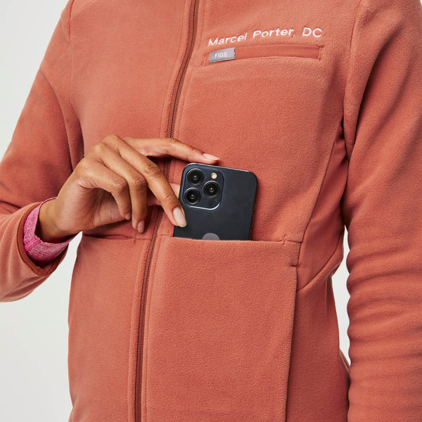 women's Terracotta On-Shift™ - Fleece Jacket