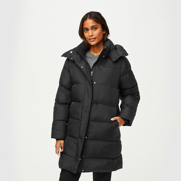 women's Black Ozlem - Puffer Jacket 2.0