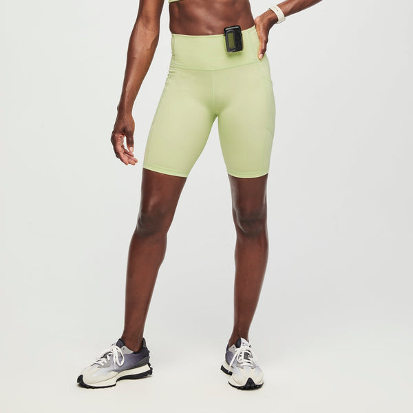 women's Mint Galaxy Performance Underscrub Short
