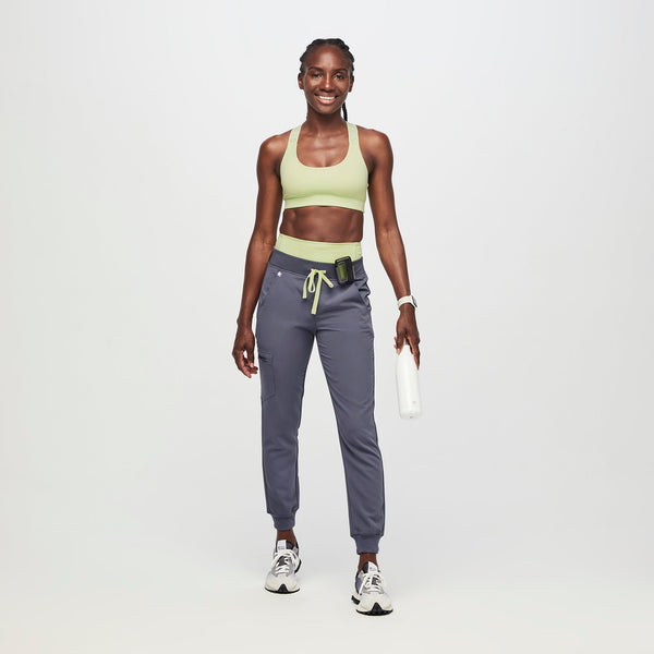 women's Mint Galaxy Performance Underscrub Short
