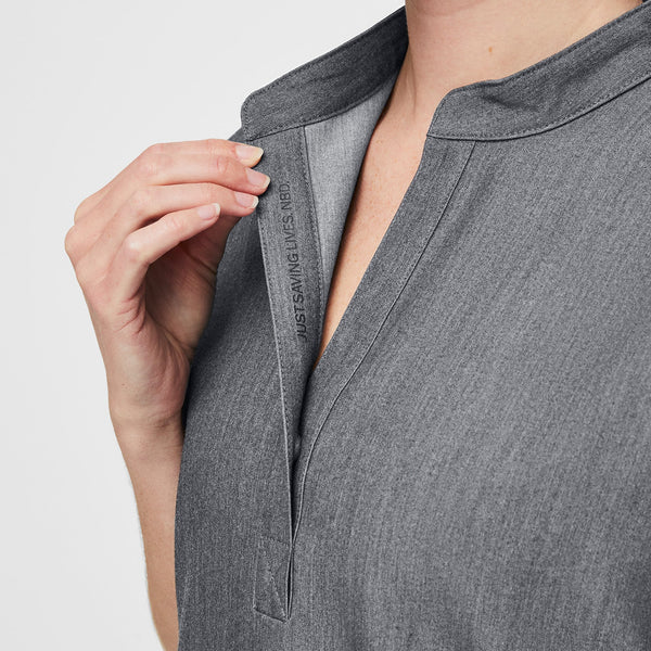 women's Graphite Rafaela™ - Oversized  Scrub Top (3XL - 6XL)