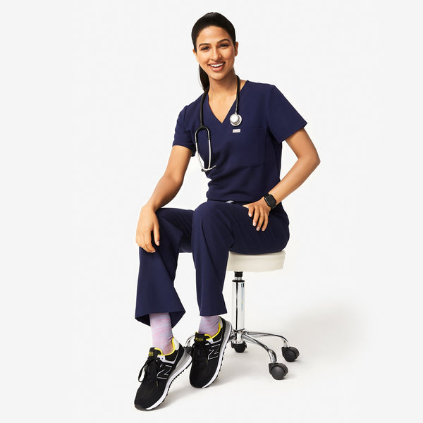 women's Pink Space Dye - Compression Socks
