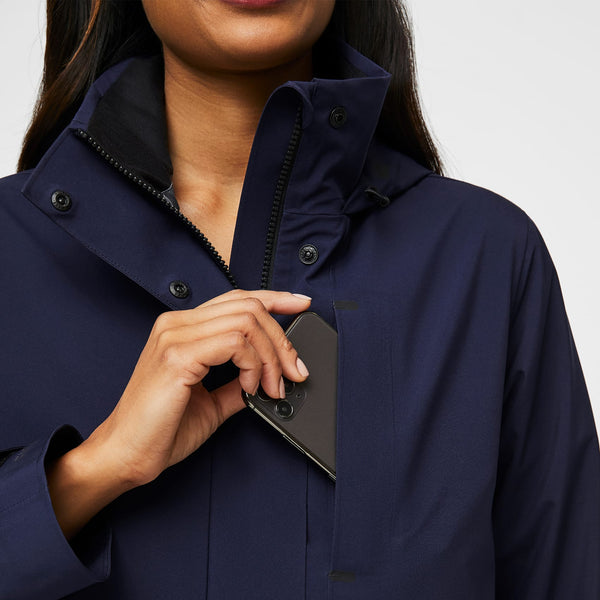women's Navy Nielsen - Storm Jacket