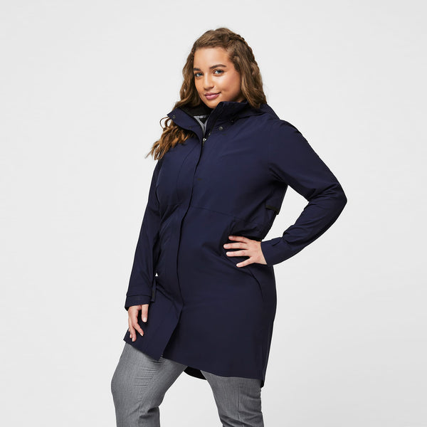 women's Navy Nielsen - Storm Jacket