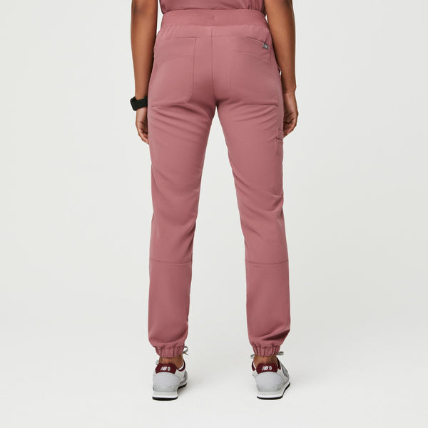 women's Mauve Taldora - Skinny Jogger Scrub Pant