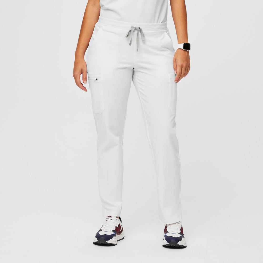 women's Optic White FIONxtra™ Yola Slim - Petite Scrub Pant™
